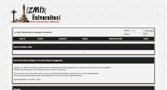 Desktop Screenshot of izmiruniversitesi.com